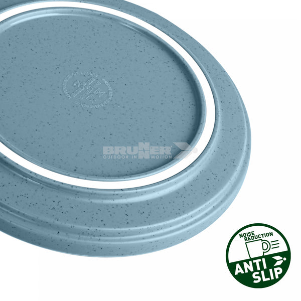 BRUNNER STOVIGLIE IN MELAMINA E FONDO ANTISLIP FANTASIA DOLOMIT - ARTICOLI ASSORTITI - DISPONIBILE IN DIVERSI COLORI