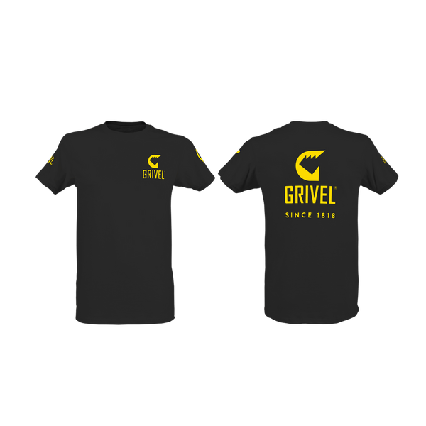GRIVEL LOGO T-SHIRT ICONICA IN PURO COTONE - DISPONIBILE IN 3 COLORI