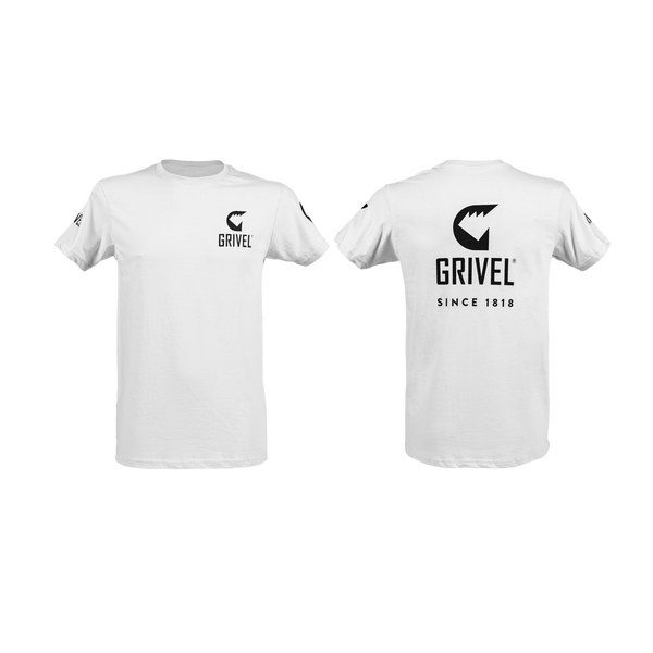 GRIVEL LOGO T-SHIRT ICONICA IN PURO COTONE - DISPONIBILE IN 3 COLORI