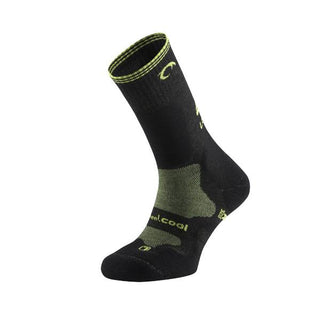 Compra black-ice-apple-green LURBEL ATLAS CALZE ALTE TECNICHE TRASPIRANTI UNISEX - DISPONIBILE IN 2 COLORI
