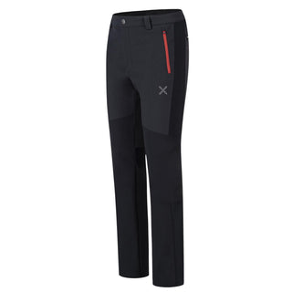 MONTURA PRESANELLA PANTS - PANTALONE ANTIVENTO NERO/TOBACCO