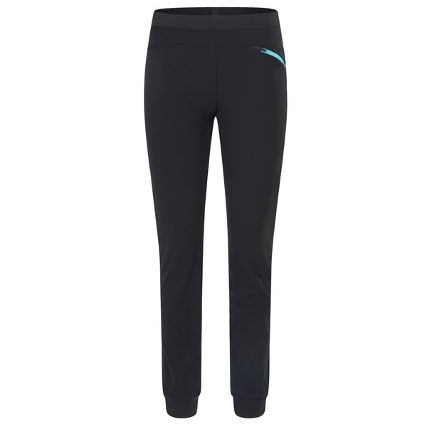 MONTURA SOUND WINTER PANTS PANTALONI LUNGHI DONNA INVERNALI E TRASPIRANTI Colore Nero/Care Blue