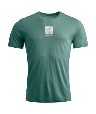 ORTOVOX 120 COOL TEC ABSTRACT TS UOMO - DISPONIBILE IN 3 COLORI - NUOVI ARRIVI SS25