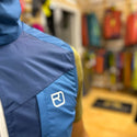 ORTOVOX WINDBREAKER VEST MEN - Petrol Blue - Gilet comprimibile antivento e con merino inside