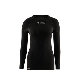 LURBEL ALASKA LONG SLEEVES MAGLIA TERMICA DONNA TECNICA E MOLTO TRASPIRANTE - BLACK