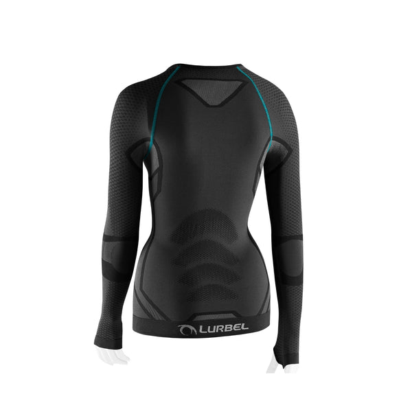 LURBEL CRISTALLO MAGLIA INTIMA DONNA TECNICA MANICHE LUNGHE TRASPIRANTE E AD ASCIUGATURA RAPIDA - DISPONIBILE VARI COLORI