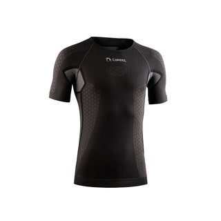 Compra dark-grey LURBEL CRISTALLO SHORT SLEEVES MAGLIA INTIMA UOMO TECNICA E MOLTO TRASPIRANTE - DISPONIBILE IN 3 COLORI