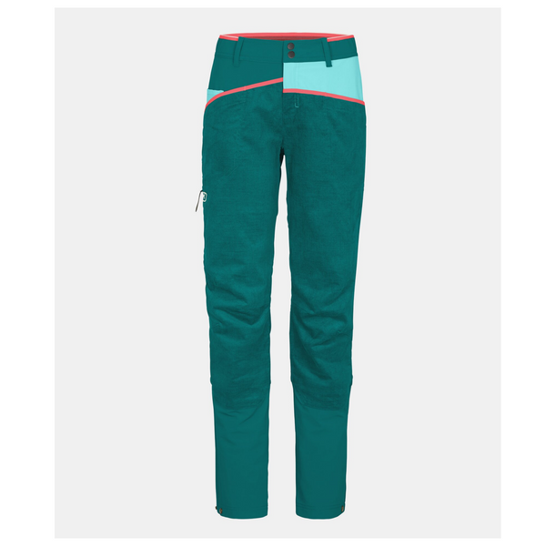 PROMO -40% ORTOVOX CASALE PANTS PANTALONI DONNA DA ARRAMPICATA COMODI E DUREVOLI IN CANAPA TESSILE E COTONE BIOLOGICO - DISPONIBILI IN 3 COLORI!