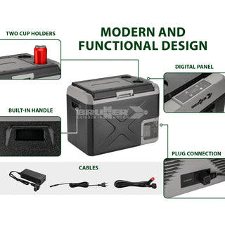 BRUNNER POLARYS FREEZE SZ Frigo/congelatore bivalente portatile a scomparto unico resistente e compatto - Disponibile in 3 litraggi - IN PROMOZIONE!
