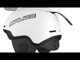 SALICE EAGLE CASCO DA SCI CON ROTORE E CALOTTA REMOVIBILE DISPONIBILE IN 2 MISURE - COLORE: BIANCO/NERO