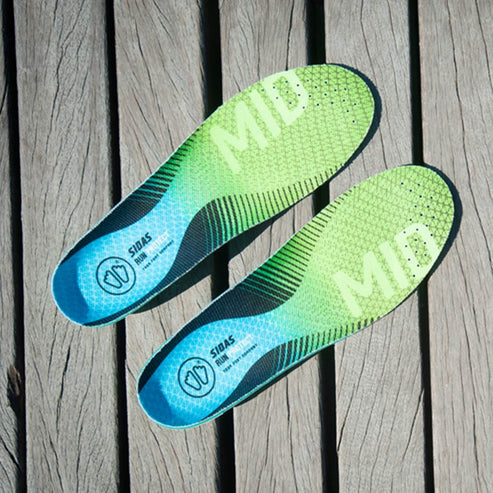 SIDAS RUN 3 FEET PROTECT MID SOLETTE STABILIZZANTI DA RUNNING IDEALI PER PIEDI A PIANTA STANDARD