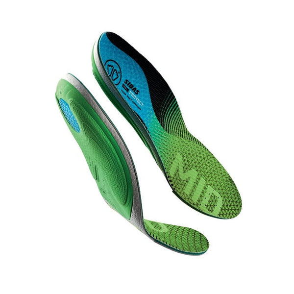 SIDAS RUN 3 FEET PROTECT MID SOLETTE STABILIZZANTI DA RUNNING IDEALI PER PIEDI A PIANTA STANDARD