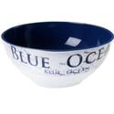 BRUNNER STOVIGLIE IN MELAMINA FANTASIA BLUE OCEAN ACQUISTABILE SFUSA O IN KIT DA 12-16 36PZ CON ANTISLIP