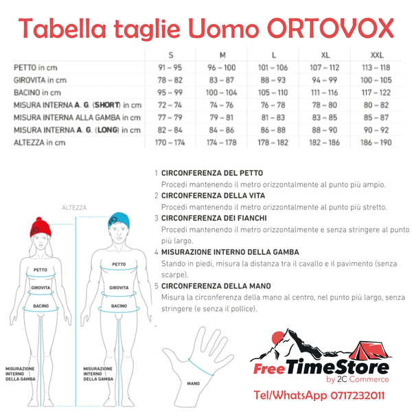 GILET ORTOVOX COL BECCHEI VEST UOMO