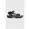 TEVA TERRA FI 5 UNIVERSAL LEATHER SANDALO UOMO IN PELLE DA TREKKING E LUNGHI CAMMINI