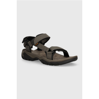 TEVA TERRA FI 5 UNIVERSAL LEATHER SANDALO UOMO IN PELLE DA TREKKING E LUNGHI CAMMINI