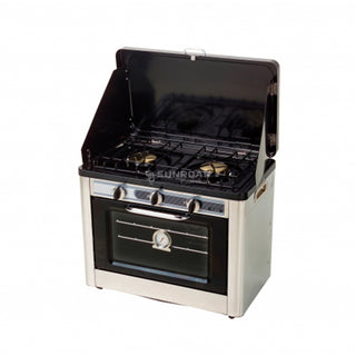 INCASA COMODA E COMPATTA CUCINA A GAS DA CAMPEGGIO CON FORNO