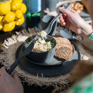 KOZIOL SET POSATE DA 3 PEZZI COMPATTE E LEGGERE