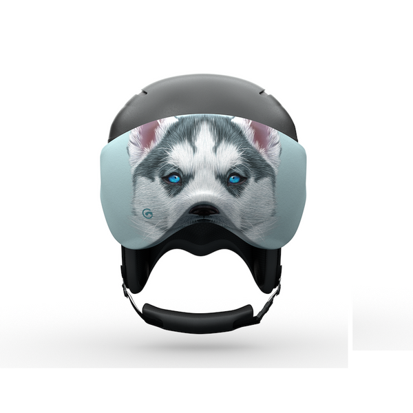 VISOR SOC COPRI VISIERA CASCO DA SCI GOGGLESOC COVER ECO FRIENDLY VARIE FANTASIE