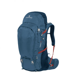 FERRINO TRANSALP 75 ZAINO 75 LITRI RESISTENTE E CONFORTEVOLE PER VIAGGI E CAMMINI - COLORE: BLU