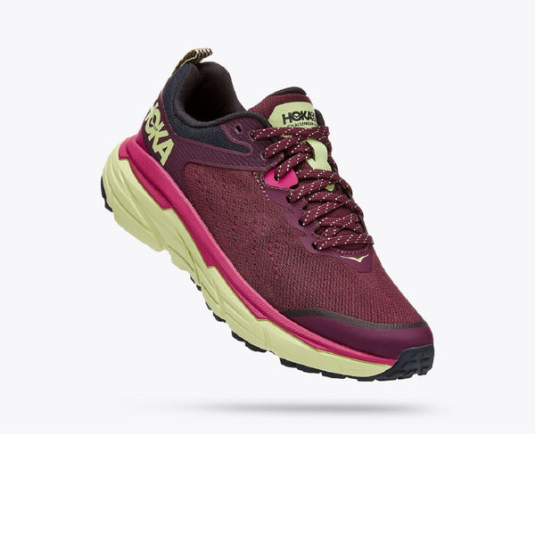 HOKA ONE ONE CHALLENGER ATR 6 SCARPE DONNA PER TERRENI MISTI COMODA E LEGGERA - COLORE: Grape Wine / Butterfly