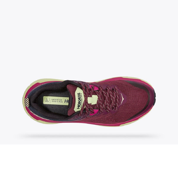 HOKA ONE ONE CHALLENGER ATR 6 SCARPE DONNA PER TERRENI MISTI COMODA E LEGGERA - COLORE: Grape Wine / Butterfly