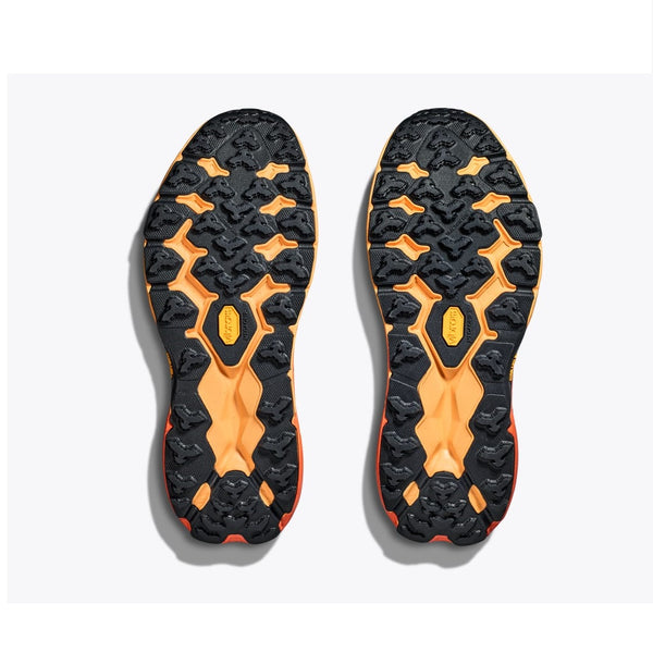 HOKA Speedgoat 5 Mid GORE-TEX Scarponcino Trail Uomo Impermeabile - Colore: Blue Graphite / Amber Yellow