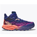 HOKA Speedgoat 5 Mid GORE-TEX Scarponcino Trail Donna Impermeabile - Colore: Bellwether Blue / Camellia