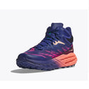HOKA Speedgoat 5 Mid GORE-TEX Scarponcino Trail Donna Impermeabile - Colore: Bellwether Blue / Camellia