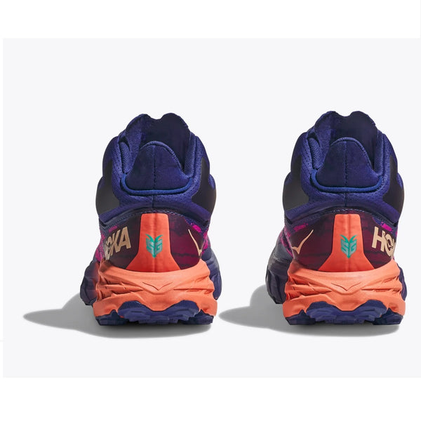 HOKA Speedgoat 5 Mid GORE-TEX Scarponcino Trail Donna Impermeabile - Colore: Bellwether Blue / Camellia