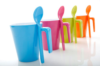 BRUNNER TAZZONE CON CUCCHIAIO IN MELAMINA ANTISLIP DA CAMPEGGIO ALTA QUALITA' - IN PROMOZIONE!