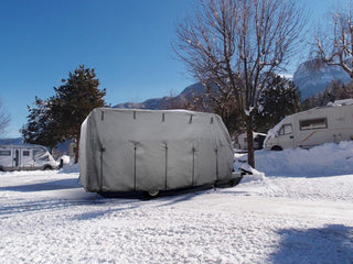 BRUNNER CARAVAN COVER 6M COPERTURA PER CARAVAN RESISTENTE AI RAGGI UV E IDROREPELLENTE- PROMO TUTTE LE MISURE E CON SPEDIZIONE GRATUITA