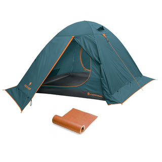 FERRINO STARTER KIT SUPER PROMO TENDA KALAHARI 3 POSTI + 1 STUOINO SOTTOSACCO