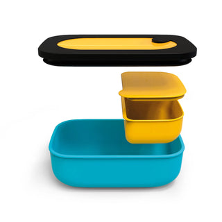 GUZZINI LUNCH BOX WITH CASE CONTENORE POTAVIVANDE PORTA PRANZO