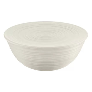 GUZZINI TIERRA CONTENITORE XL CON COPERCHIO BIANCO LATTE