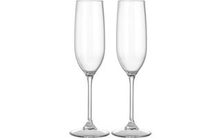 BRUNNER PROSECCO GLASS CUVÉE SET DI BICCHIERI DA 2PZ RESISTENTI IN POLICARBONATO