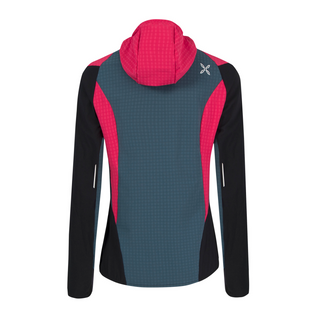 MONTURA SKI STYLE 2 JACKET WOMAN - GIACCA  SOFTSHELL NERO/ROSA SUGAR - NUOVI ARRIVI