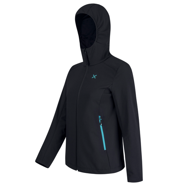 MONTURA FEEL WARM JACKET WOMAN Giacca antivento calda - Blu notte/ice blue