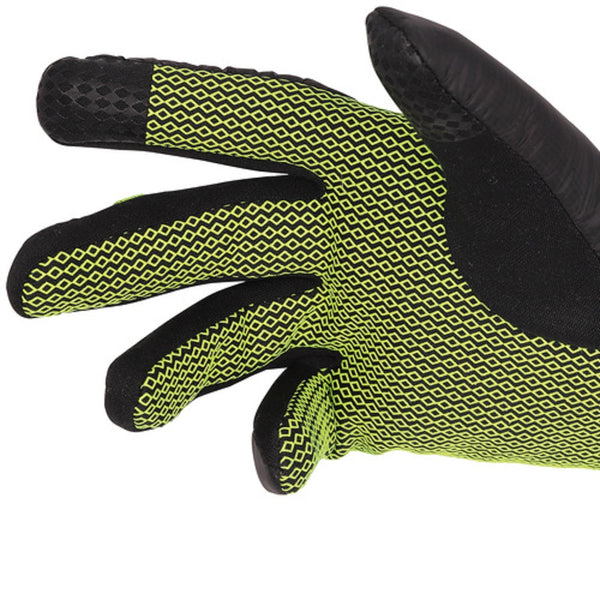 CAMP G AIR GUANTI ANTIVENTO CON IMBOTTITURA PrimaLoft® - NERO/LIME