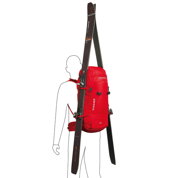 CAMP M30 ZAINO 30 LITRI DA ALPINISMO LEGGERO E VERSATILE - DISPONIBILE IN 2 COLORI