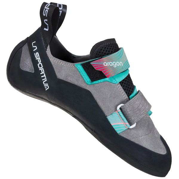 LA SPORTIVA ARAGON WOMAN SCARPETTA DA ARRAMPICATA DONNA ( CLAY / HIBISCUS )