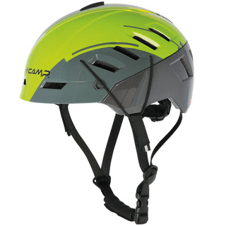 CAMP VOYAGER CASCO PER ALPINISMO E SCI ALPINISMO 57-62 CM GRIGIO BASALTO/VERDE