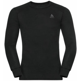 ODLO BL TOP CREW NECK LONG ACTIVE WARM ECO MAGLIA TERMICA NERO