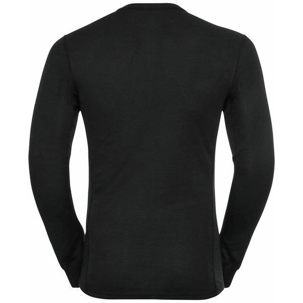ODLO BL TOP CREW NECK LONG ACTIVE WARM ECO MAGLIA TERMICA NERO