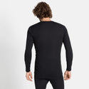 ODLO BL TOP CREW NECK LONG ACTIVE WARM ECO MAGLIA TERMICA NERO