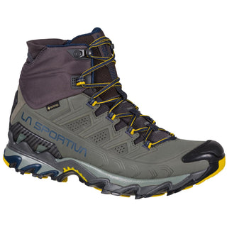 Compra clay-night-blue LA SPORTIVA ULTRA RAPTOR II MID LEATHER GTX SCARPONCINO TREKKING UOMO IMPERMEABILE IN PELLE - DISPONIBILE IN 2 COLORI