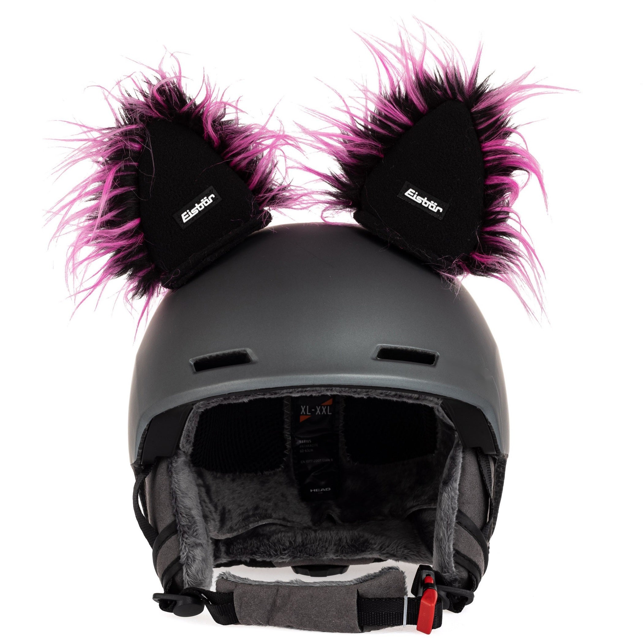 Crazy Ears Accessori per Casco Orecchie Gatto Tigre Lux Rana, Orecchie Ski  Adatto per Casco da Sci, Casco da Motociclista, Casco da Bici e Molto Altro