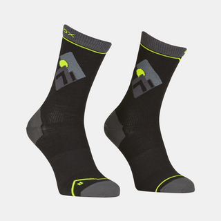 Compra black-raven ORTOVOX ALPINE LIGHT COMP MID SOCKS M CALZE TECNICHE IN LANA MERINO - DISPONIBILI IN 3 COLORI