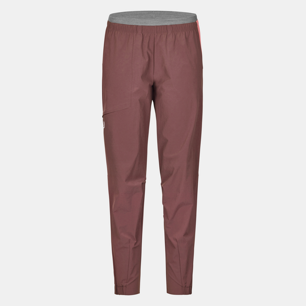 ORTOVOX PIZ SELVA PANT DONNA PANTALONE LUNGO E LEGGERISSIMO - COLORE WINETASTING