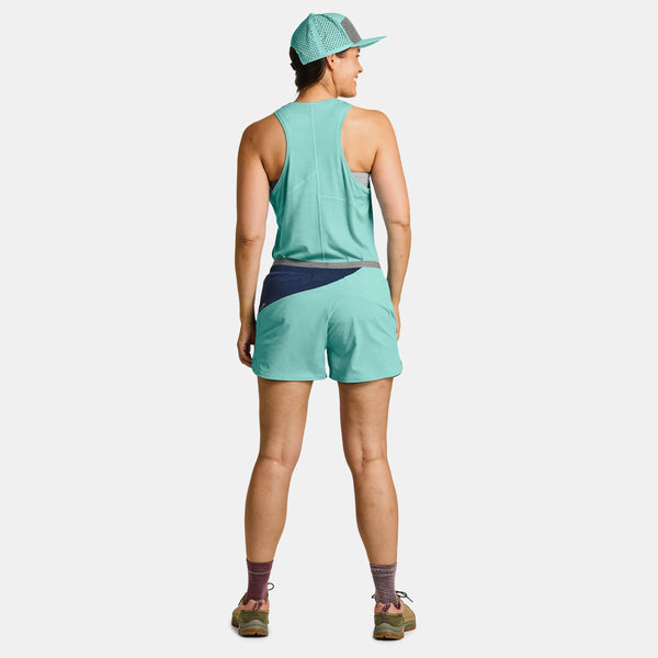 ORTOVOX PIZ SELVA SHORTS W SHORTS TECNICI TRASPIRANTI DA ATTIVITA' - COLORE:ICE WATERFALL
